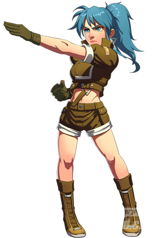 佣兵名称:蕾欧娜·海顿(leona heidern)性别:女人物介绍:大蛇八杰集中