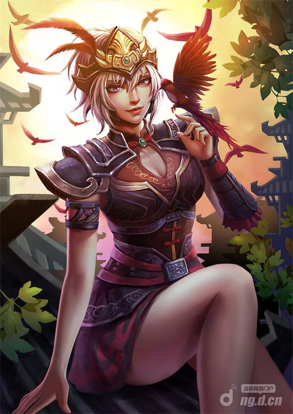 《真三国快打》新神将 鬼神之女吕玲绮_真三国快打动态_真三国快打